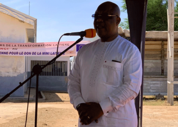 Inauguration ceremony of the Maroua mini-dairy
