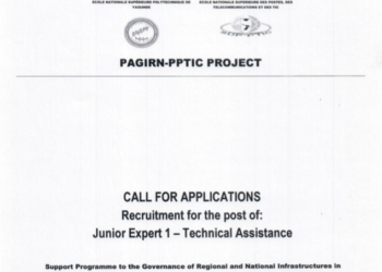 Recruitement for the post of : Junior Expert 1 – Technical Assisitance